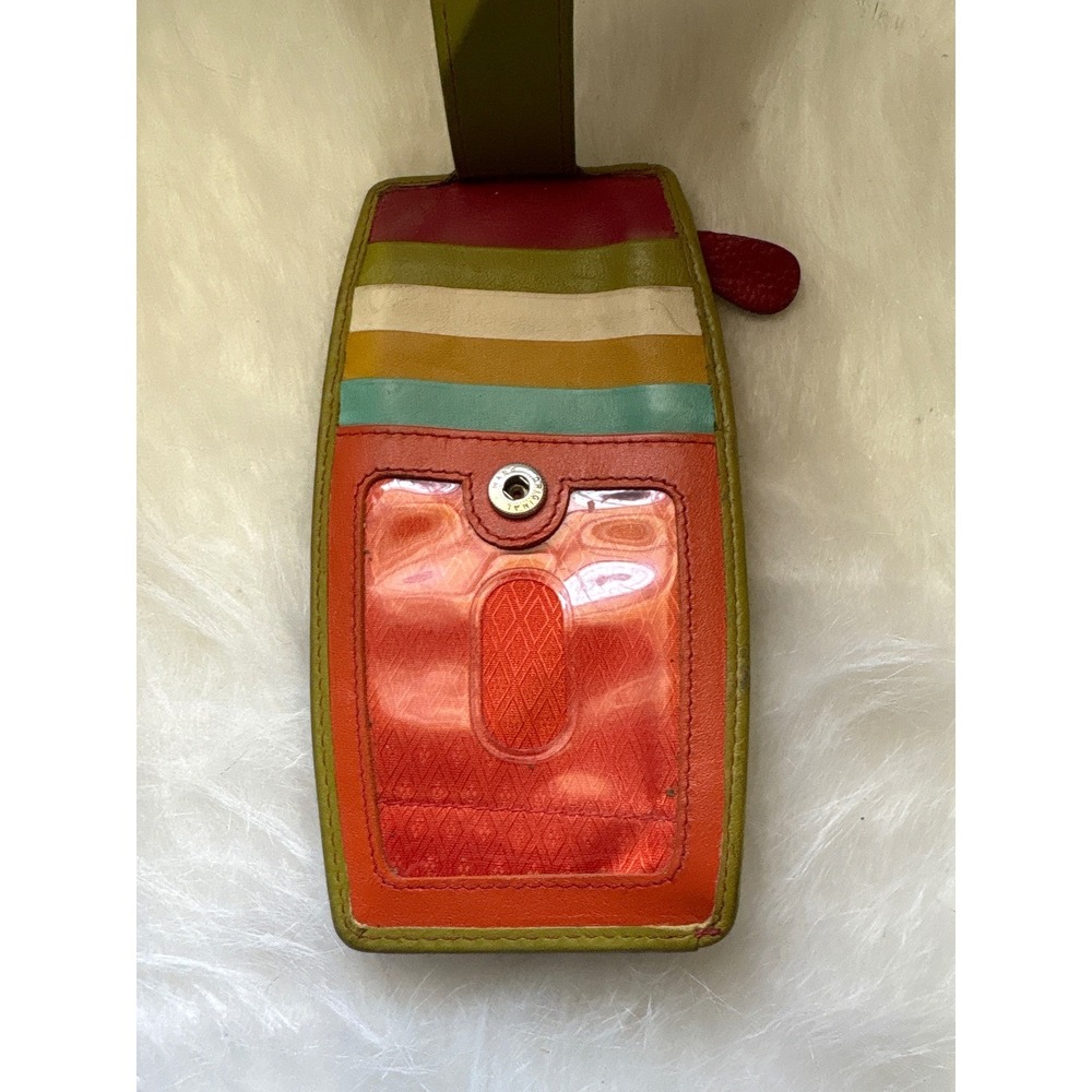 Colorful Leather Coin Purse Card Holder Wallet Y2k Indie Genuine Leather View 3